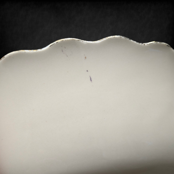 1940s Vintage Sebring Golden Ware Wild Rose 22K Gold Rimmed Bowls Set of 2 - Picture 15 of 16